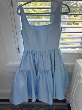 Chelsea Reece dream dress in ingenue blue
